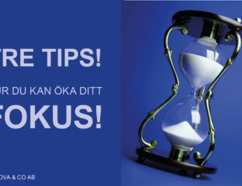 Tre tips på hur du kan öka ditt fokus!