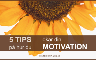 Ullas Blogg - 5 tips på hur du ökar din motivation