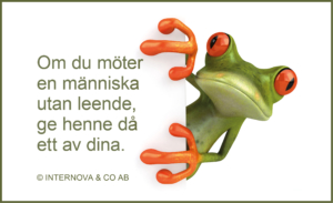 Ge ett av dina leenden