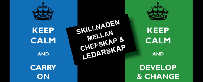 Skillnaden mellan chefskap och ledarskap