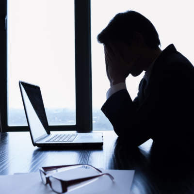 Stressed manager Coachande ledarskap